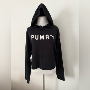 Puma Cropped Hooded Sweatshirt
